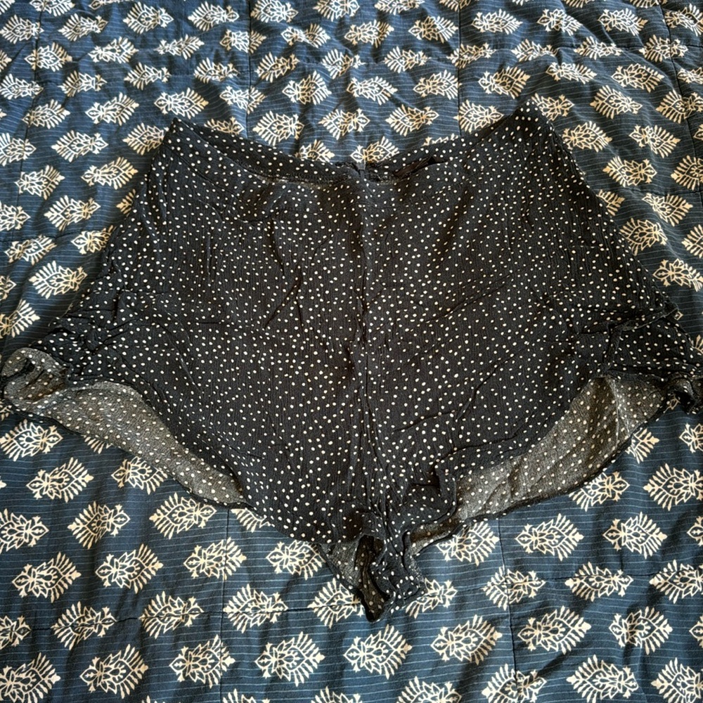 Polka dot shorts